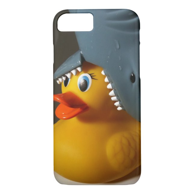 Shark Hat Rubber Duck Case-Mate iPhone Case (Back)