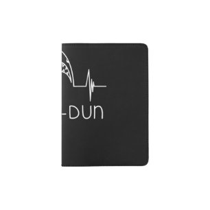 Shark Heartbeat Funny Shark Shark Lovers Passport Holder