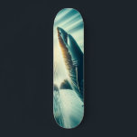 Shark in the deep blue sea & sunlight skateboard<br><div class="desc">apex</div>