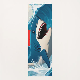 Shark in the Ocean  Yoga Mat