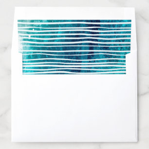 Shark Infested Any Age Birthday Party Envelope Liner