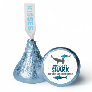Shark Infested Any Age Birthday Party Hershey®'s Kisses®