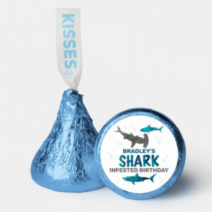 Shark Infested Any Age Birthday Party Hershey®'s Kisses®