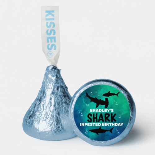 Shark Infested Any Age Birthday Party Hersheys Kisses