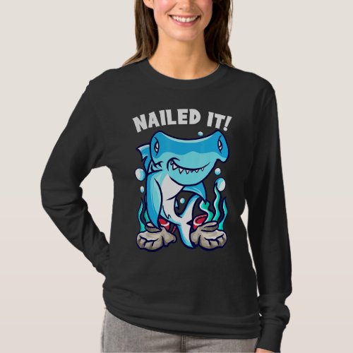 Shark Inspired Shark Related Shark Design 3  T_Shirt