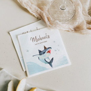 Shark Jaw-Some Invitation Napkins