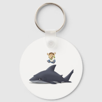 Shark Jumper Keychain