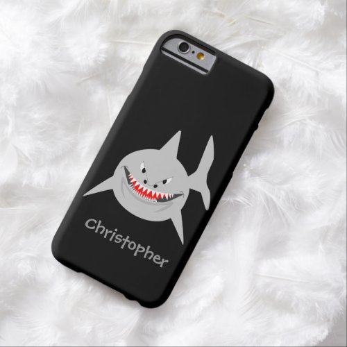 Shark Just Add Name Barely There iPhone 6 Case