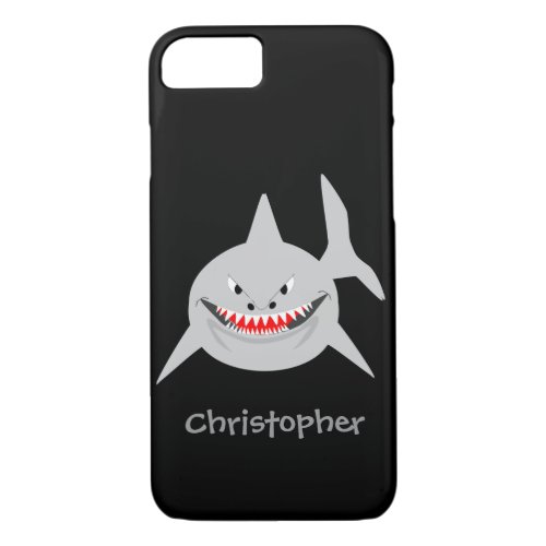 Shark Just Add Name iPhone 87 Case