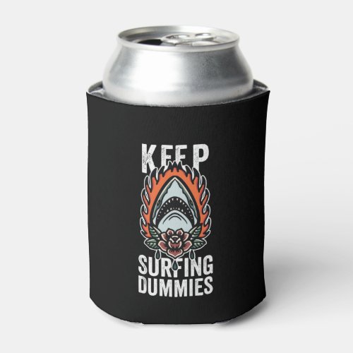 Shark Keep Surfing Dummies Can Cooler