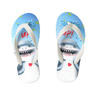 Shark Kid's Flip Flops