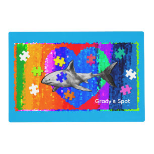 Shark Laminated Placemat