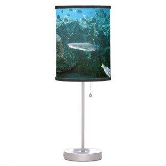 Shark Lamp With Fish