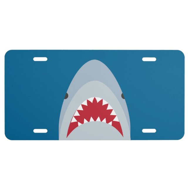 Shark License Plate (Front)