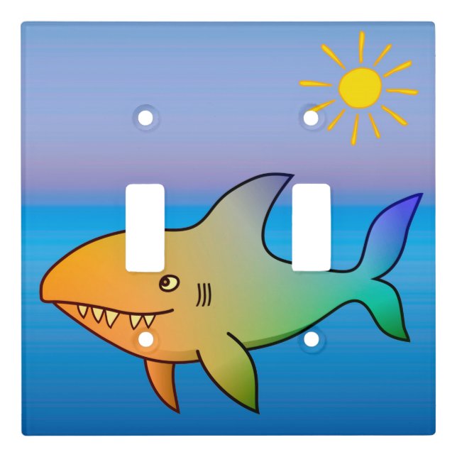 Shark Light Switch Cover (Front)