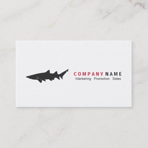 Shark Logo Business Card