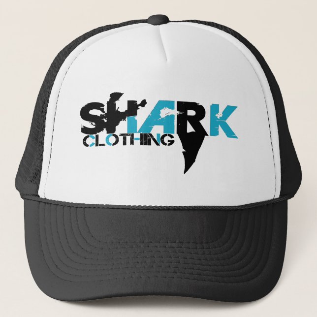 Shark Logo - Trucker Har Trucker Hat (Front)
