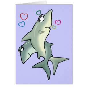 Shark Love Card