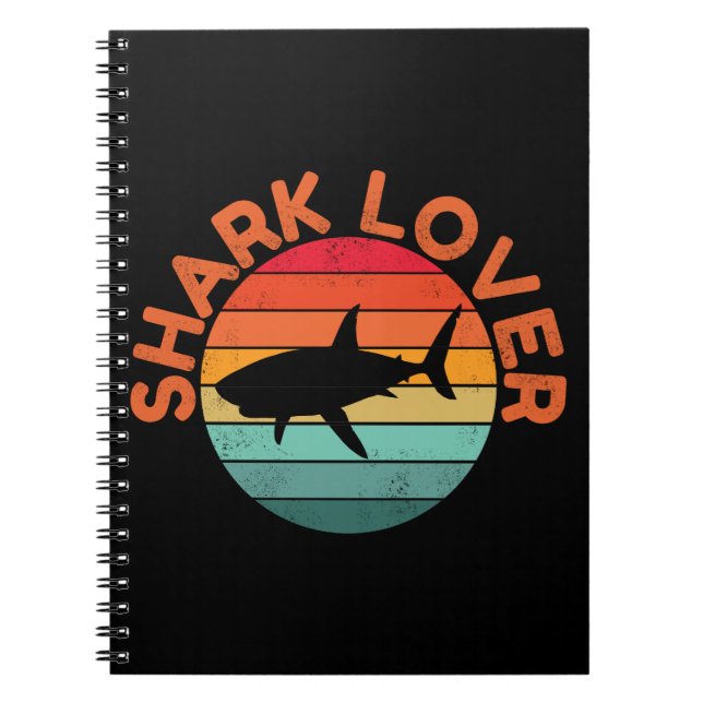 SHARK LOVER NOTEBOOK (Front)