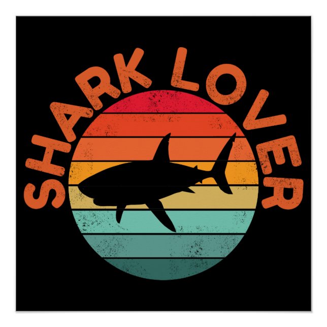 SHARK LOVER POSTER (Front)