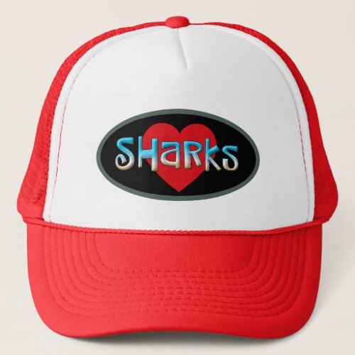 Shark Lover Trucker Hat