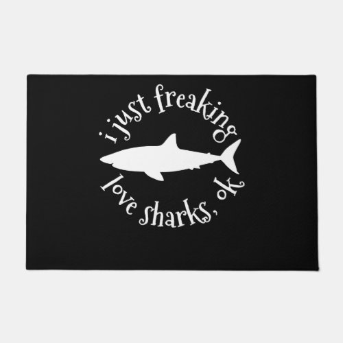 Shark Marine Biologist Gift Doormat