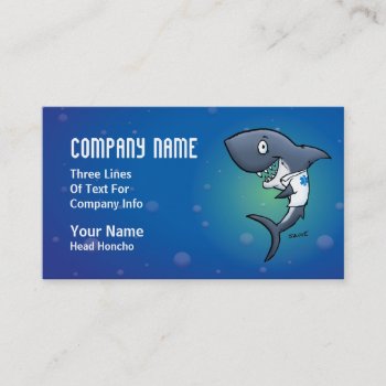 Shark Medical Healthcare Business Cards by BastardCard at Zazzle