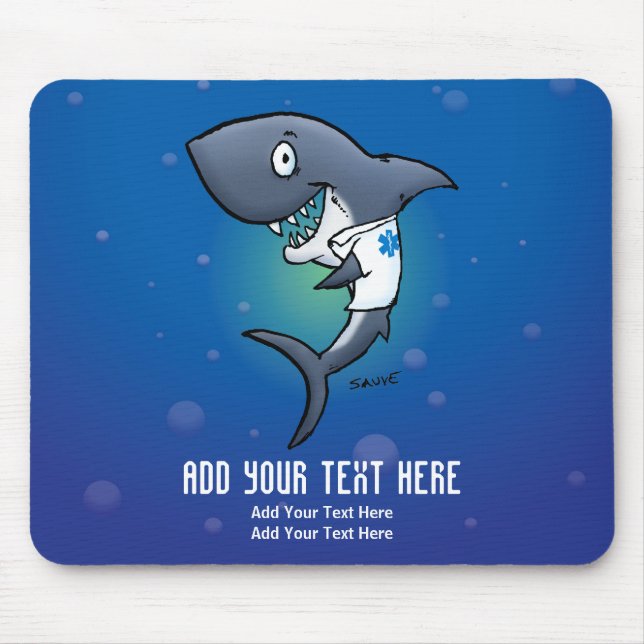 Shark Medical Healthcare Mousepad (Front)