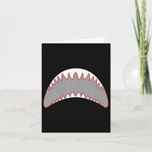 Shark Mouth Jaw Lazy Easy Costume For Halloween Pa Card