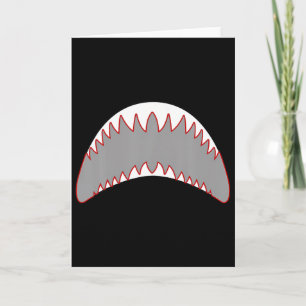 Shark Mouth Jaw Lazy Easy Costume For Halloween Pa Card