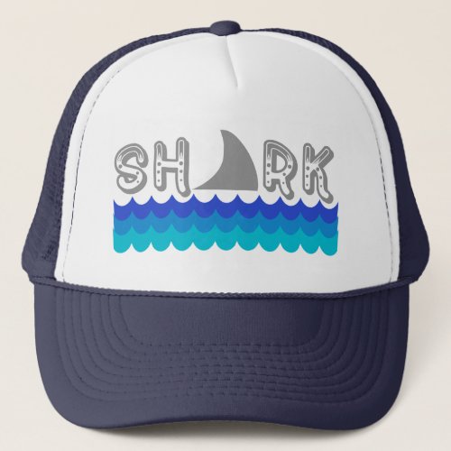 Shark Ocean Trucker Hat