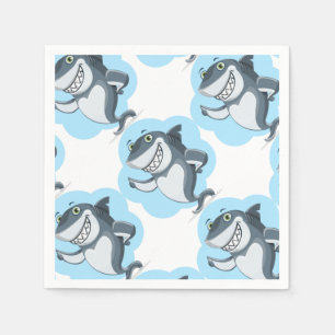 Shark Office Home Personalize Destiny Destiny'S Paper Napkins