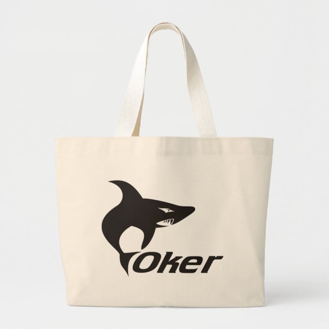 Shark One Large Tote Bag (Front)