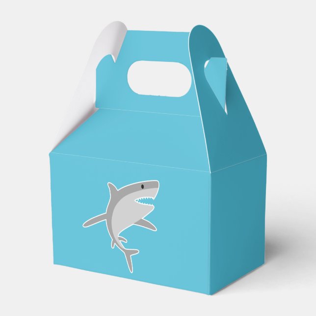 Shark Party Favor Boxes (Front Side)