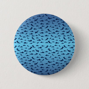 Shark PAttern Button