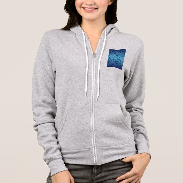 Shark PAttern Hoodie (Front)