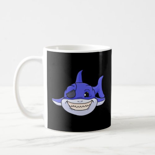 Shark  Pirate Dog of the Sea  Ocean Fishing  Coffee Mug