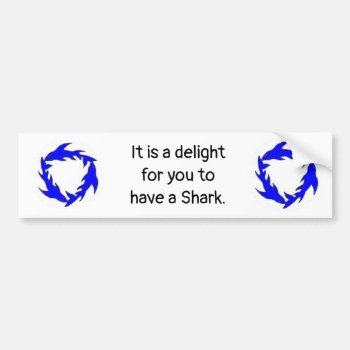 Shark Pit Bumper Sticker by Mackyntoich_Designs at Zazzle