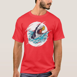 Shark Pizza 1453 T-Shirt