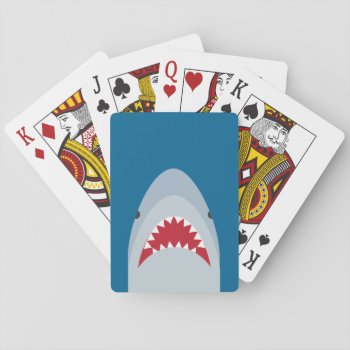 Shark Playing Cards by imaginarystory at Zazzle