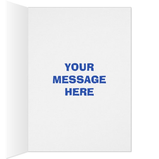 Shark Playing Marco Polo Funny Card (Inside (Right))