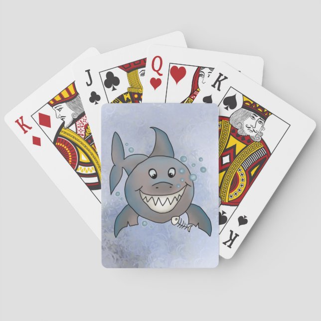 shark poker cards (Back)