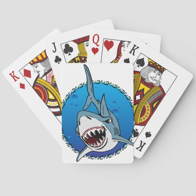 Shark Poker Cards (Back)