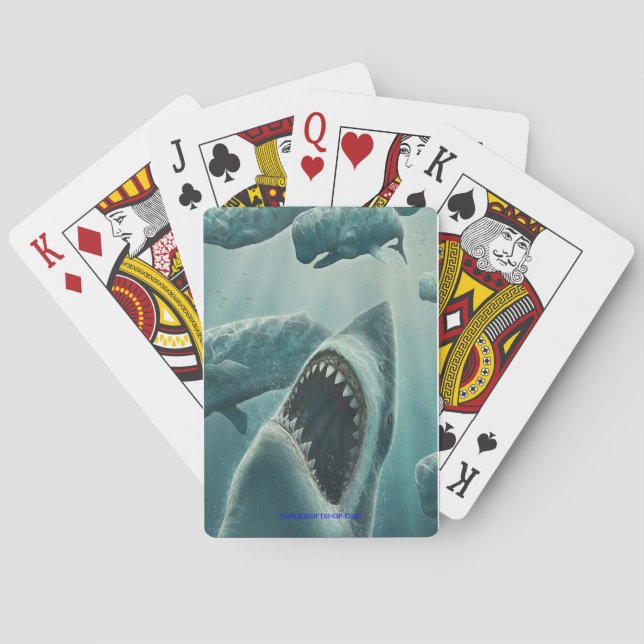 SHARK POKER CARDS (Back)