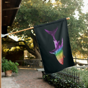 Shark Pride House Flag