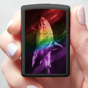 Shark Pride Zippo Lighter