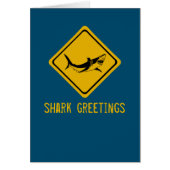 shark road sign (Front)