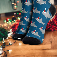 Shark Santa Hat Christmas