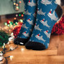 Shark Santa Hat Christmas Socks