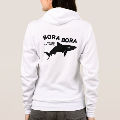 Shark Scuba Diving In Bora Bora Hoodie